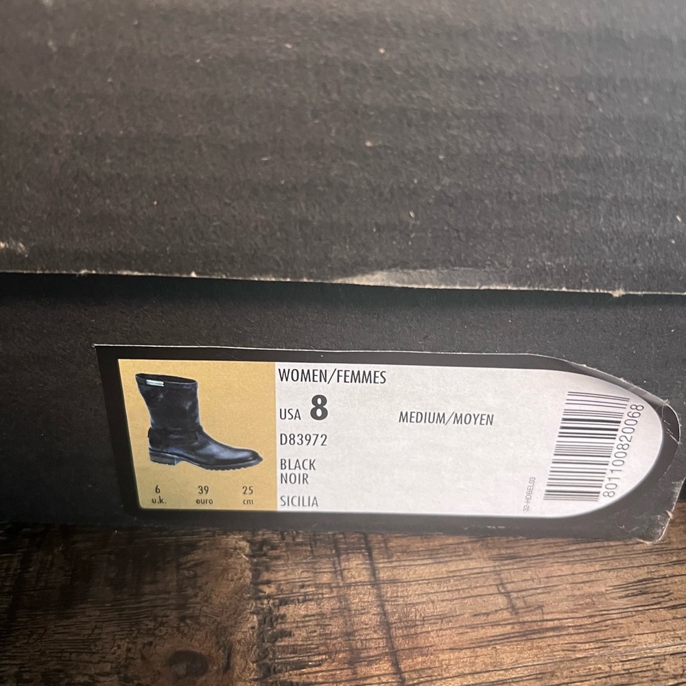 Woman’s Harley Davidson Black Motorcycle Boot
